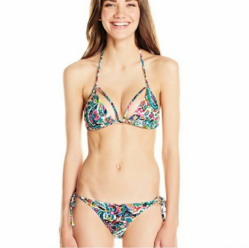 Volcom Top M & Bottom M  Set Bikini